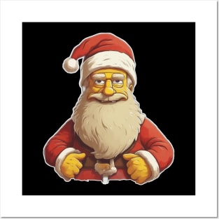 Santa claus Posters and Art